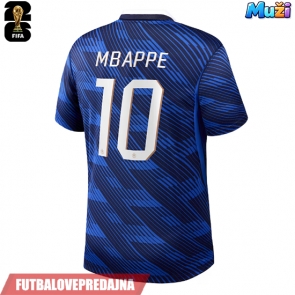 Lacne Muži Futbalové dres Francúzsko Kylian Mbappe #10 MS 2026 Krátky Rukáv - Domáci
